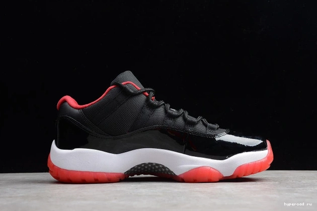  Red Black 528895-012 Jordan Retro mens Low 11 Air "Bred" 0817
